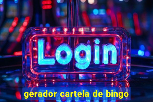 gerador cartela de bingo